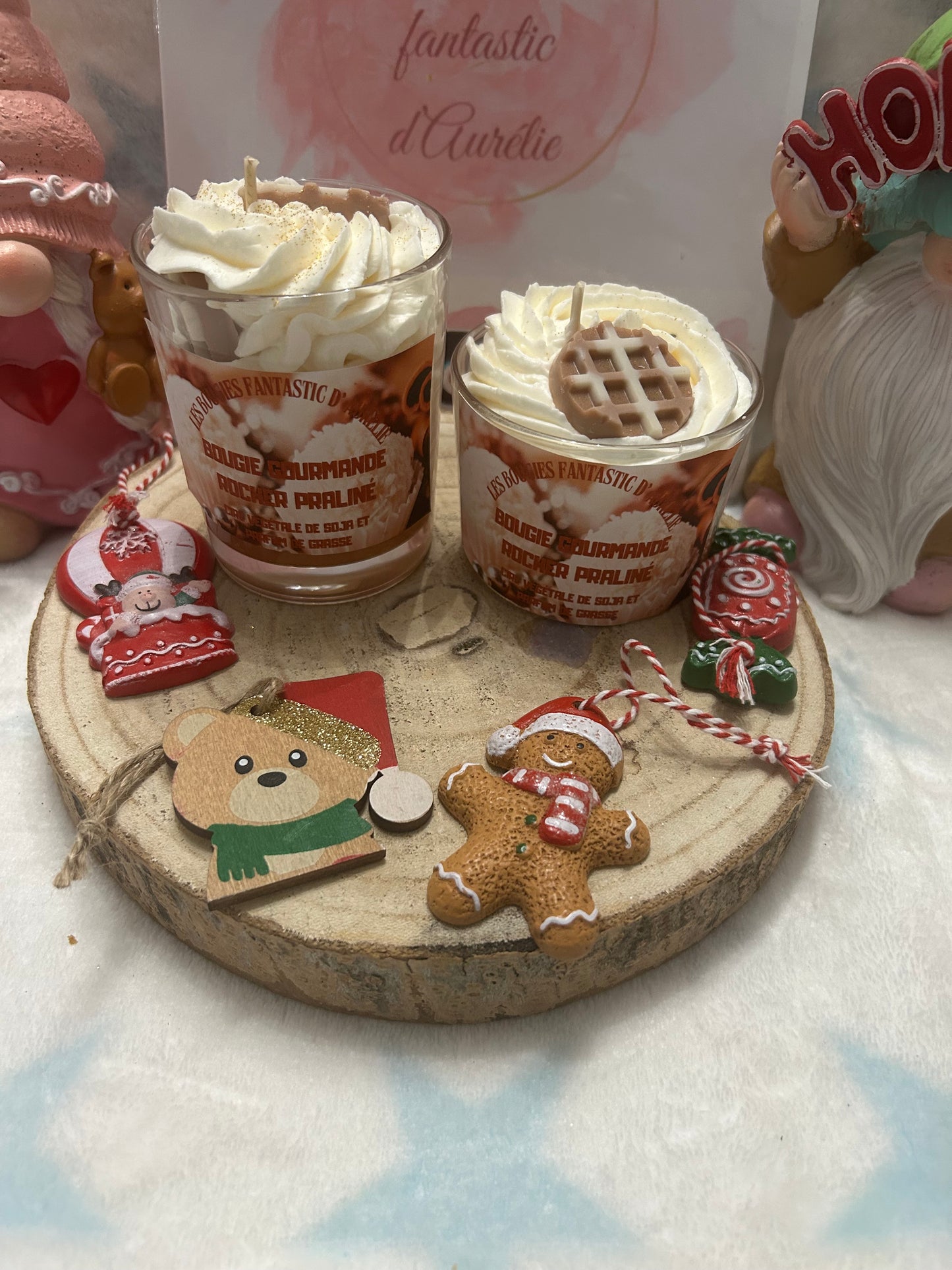 Bougie Gourmande Rocher Praliné