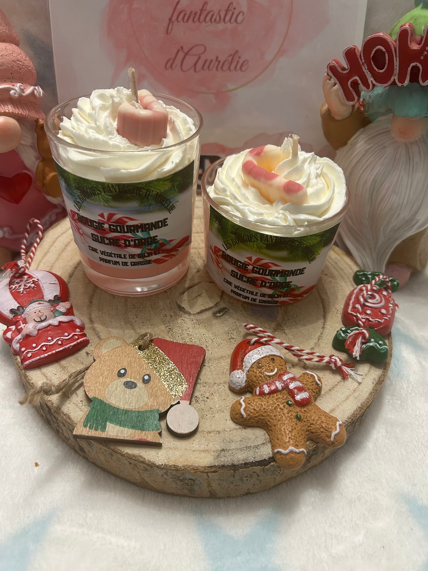 Bougie Gourmande Sucre d'Orge