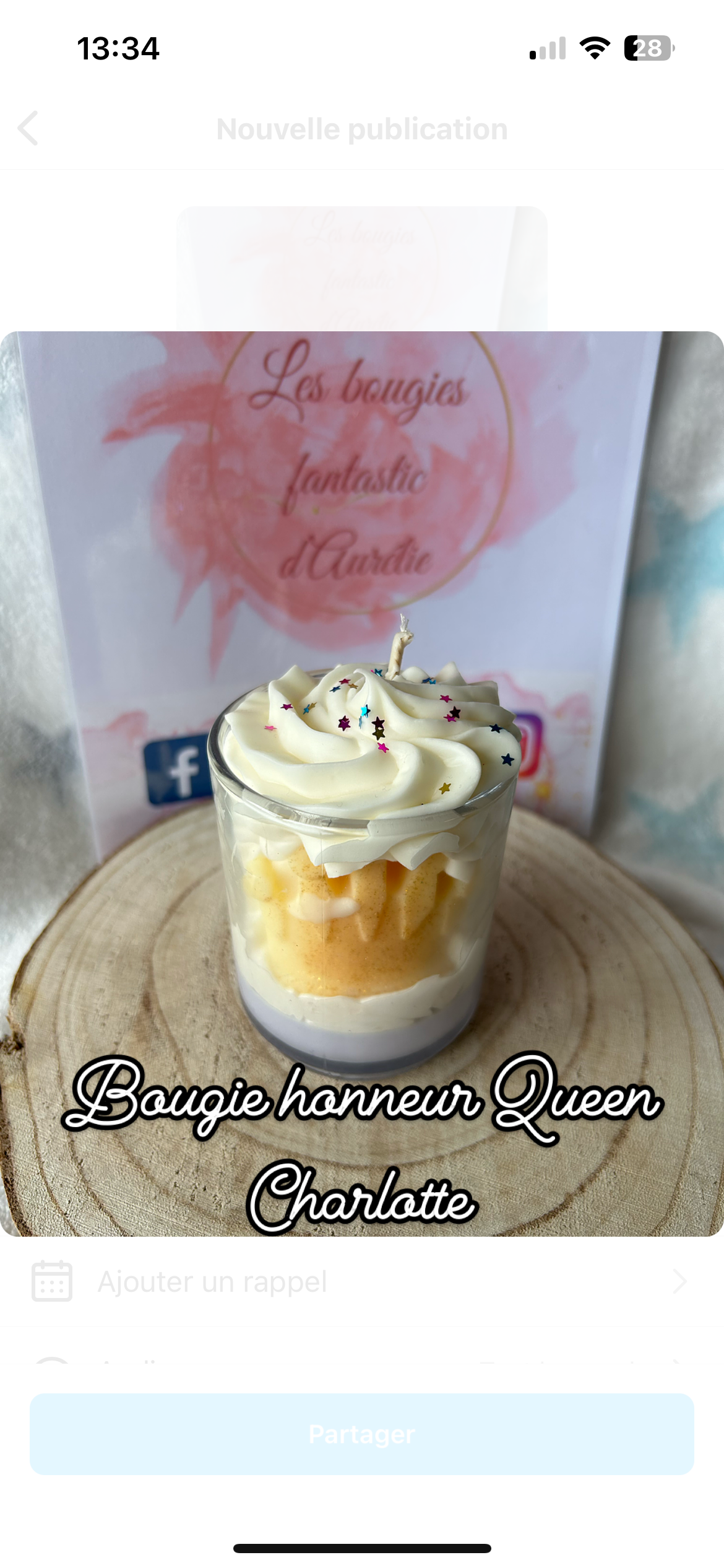 Les bougies gourmandes Inspiration B