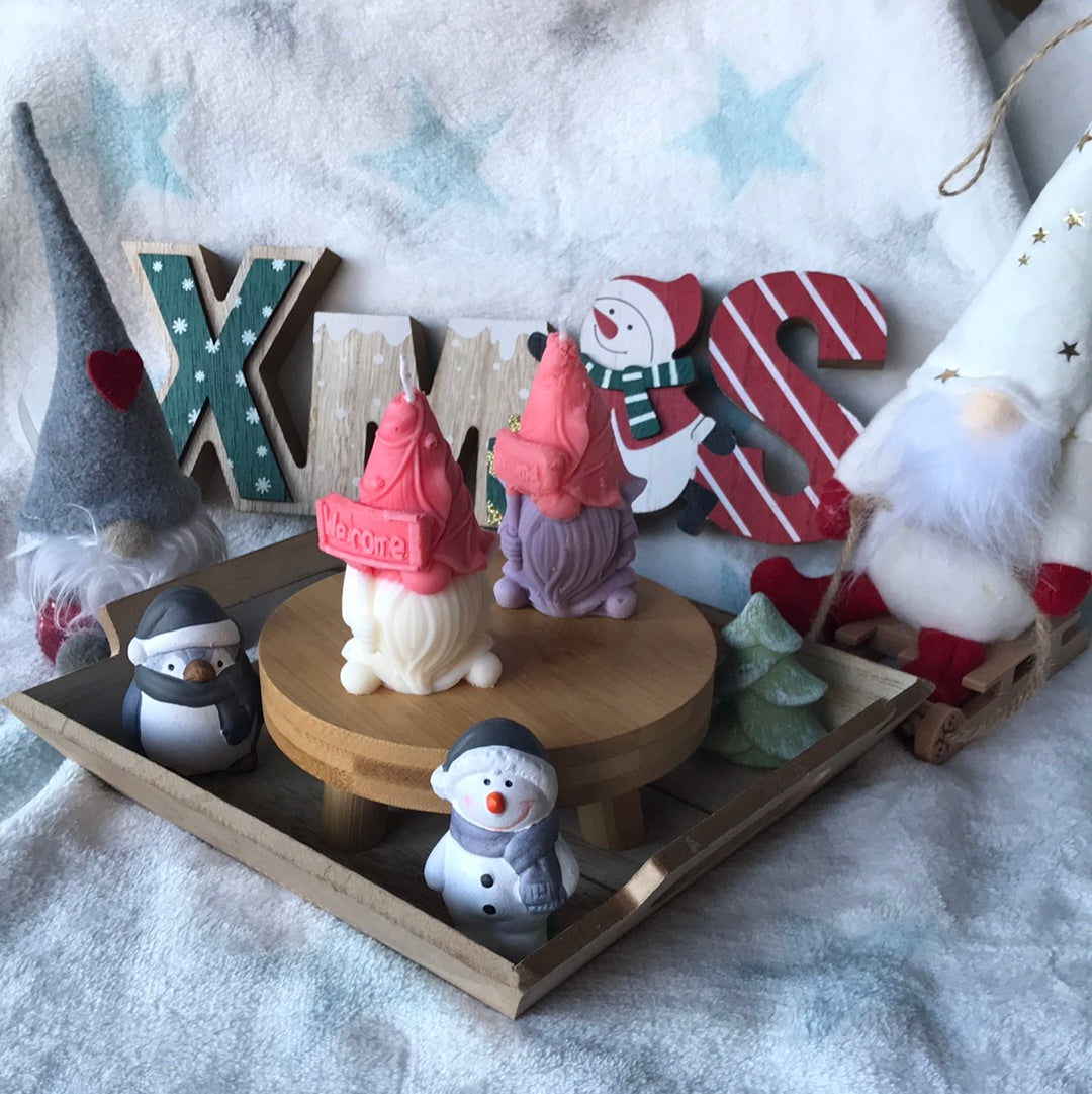 Bougie Nain de Noël