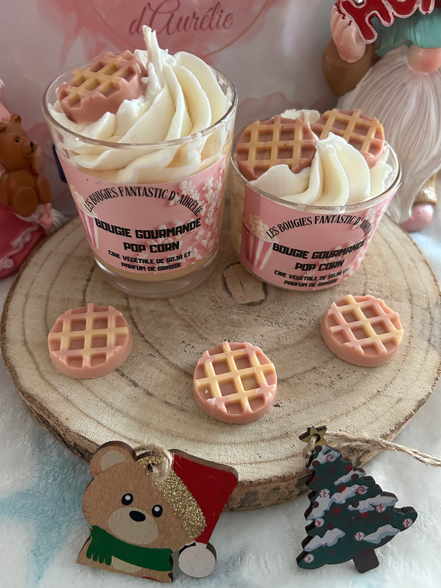 BOUGIE GOURMANDE POP CORN