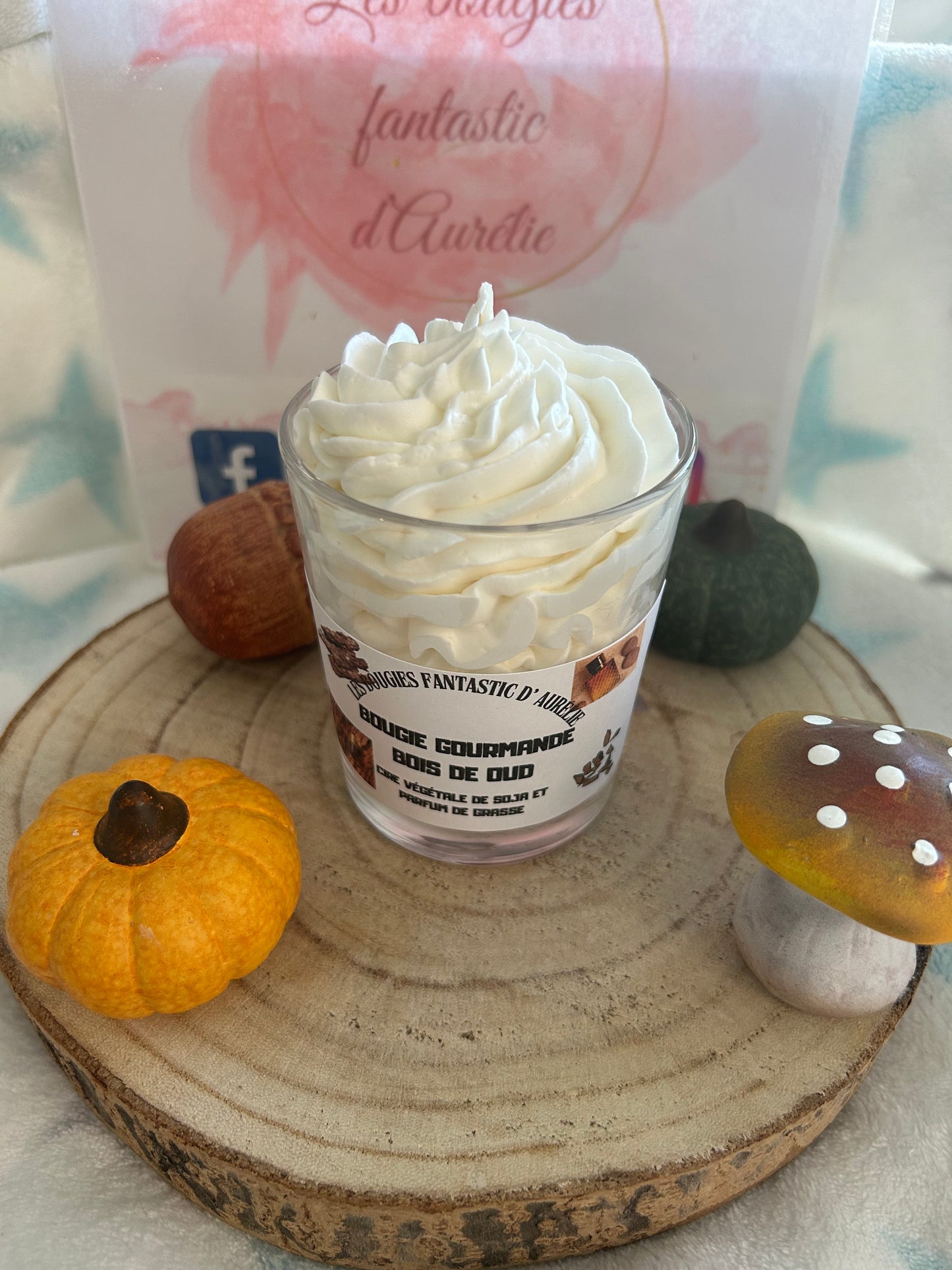 Bougie gourmande Bois de Oud