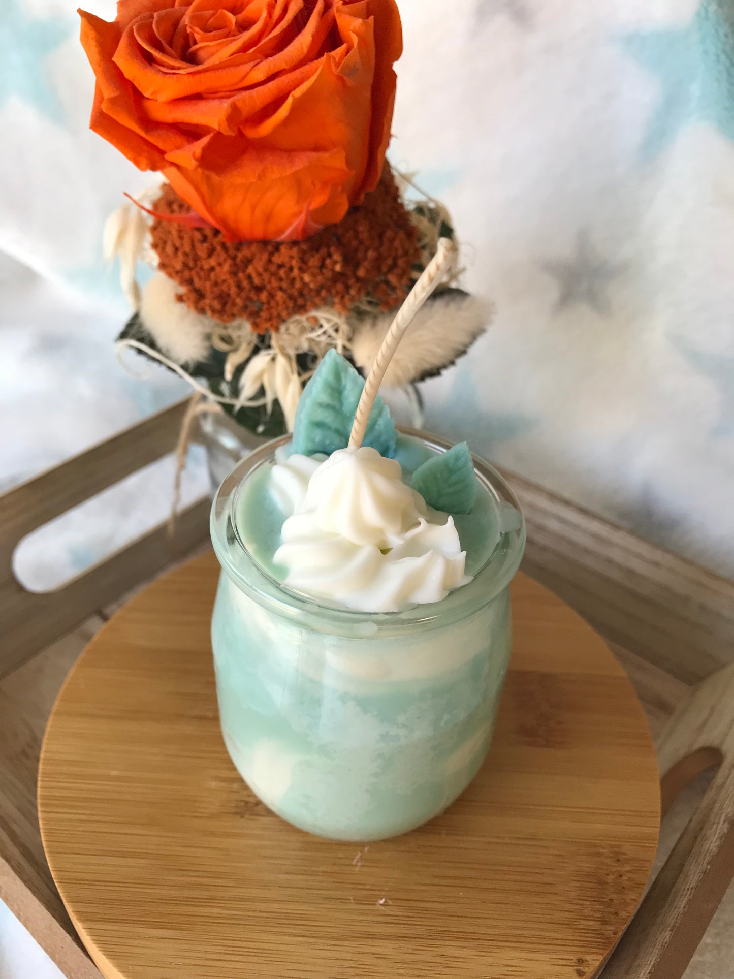 Bougie Chantilly parfum Mojito