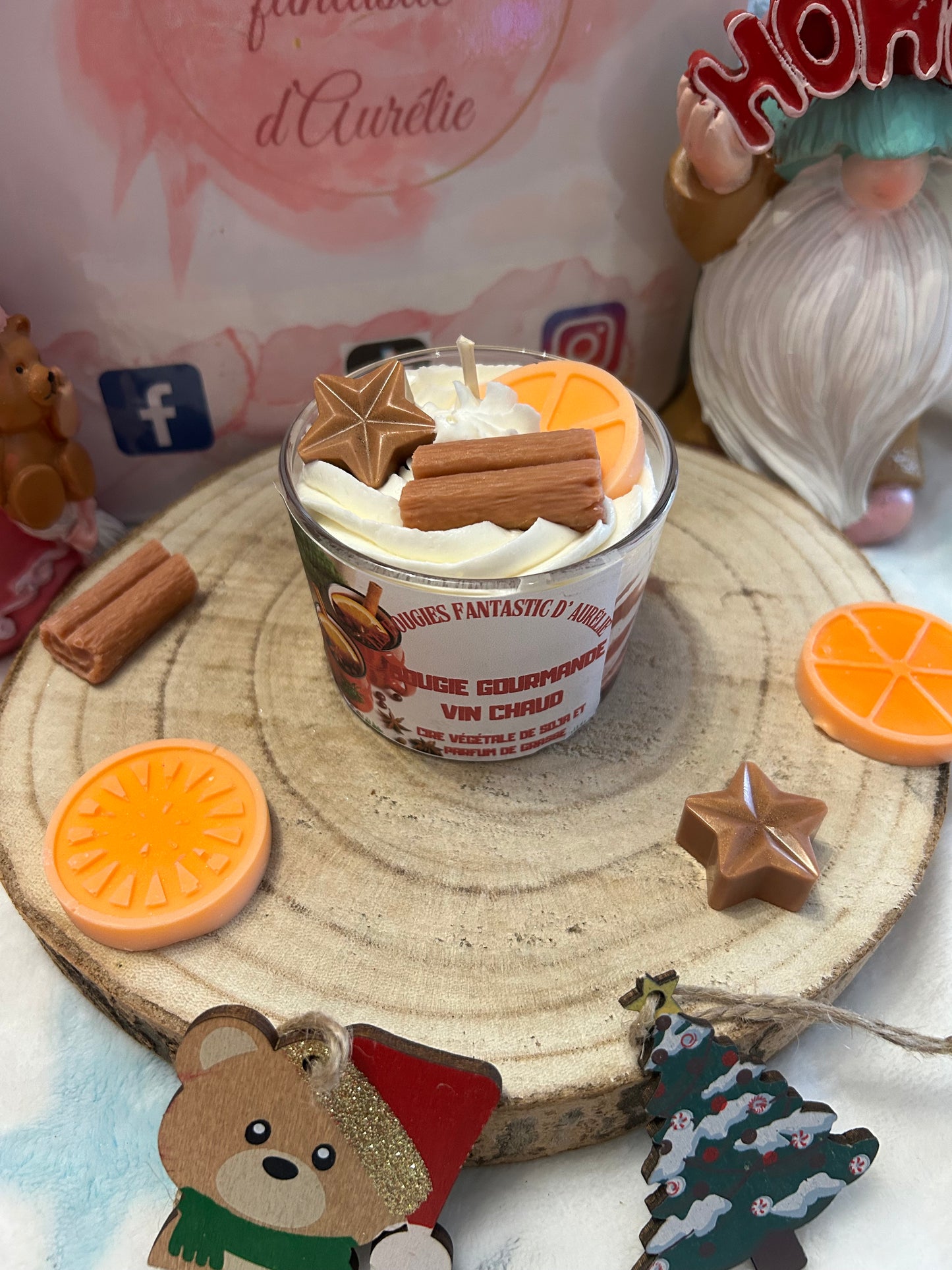 Bougie gourmande Vin Chaud