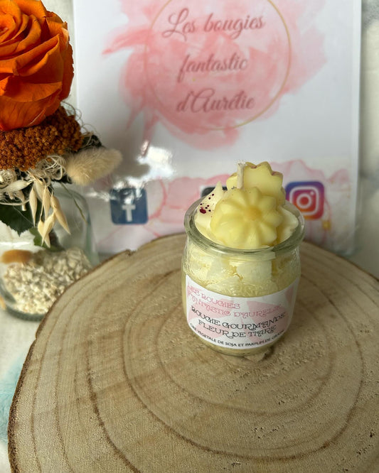 Bougie gourmande Fleur de Tiaré petit format