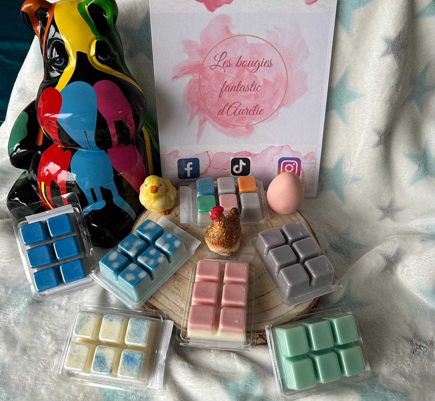 Les minis tablettes fondantes parfumées