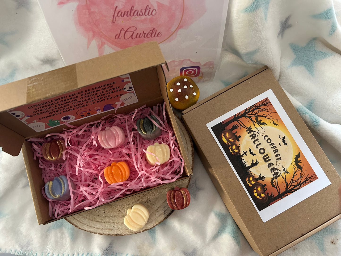 COFFRET FONDANT CITROUILLES