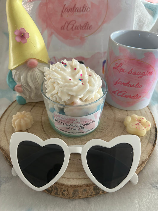 BOUGIE GOURMANDE LICORNE