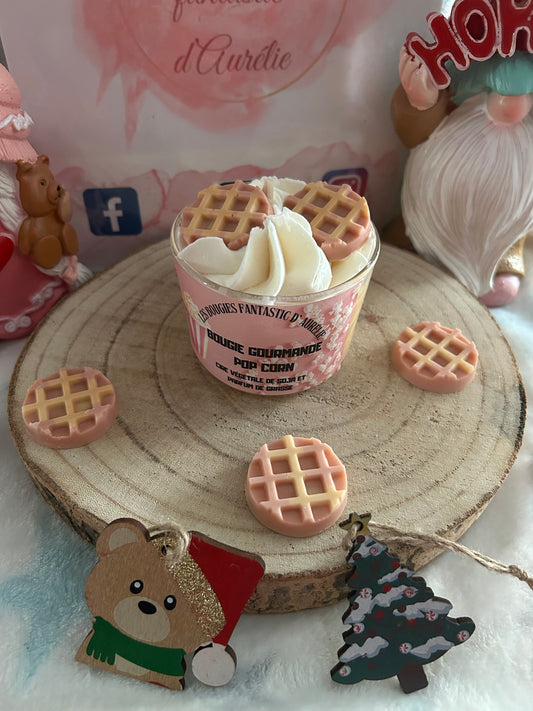 BOUGIE GOURMANDE POP CORN