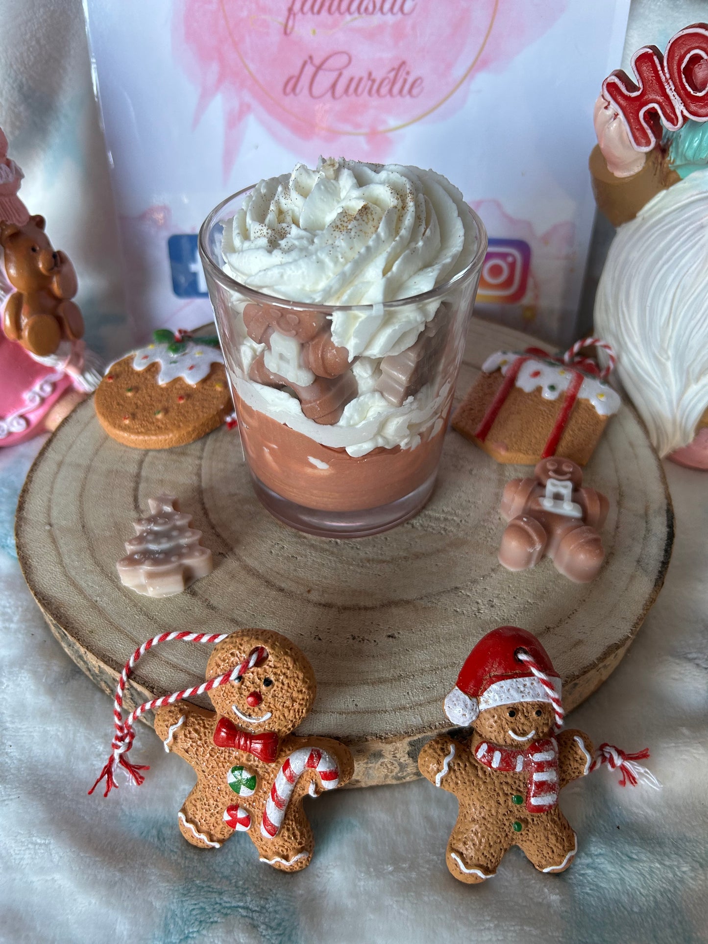 Bougie gourmande Pain d'Épices