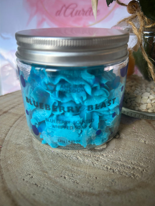 Savon crème fouettée Myrtille
