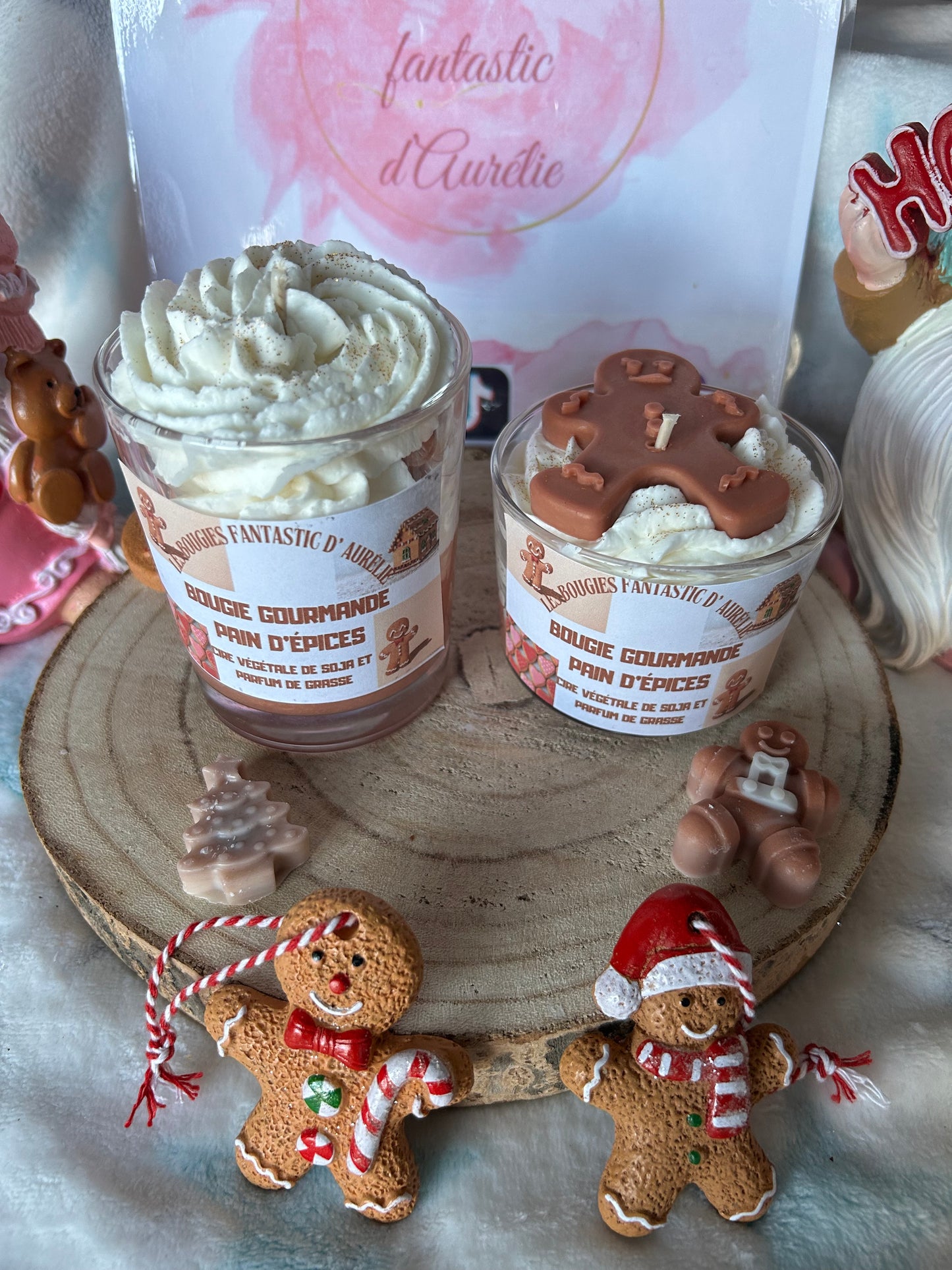 Bougie gourmande Pain d'Épices