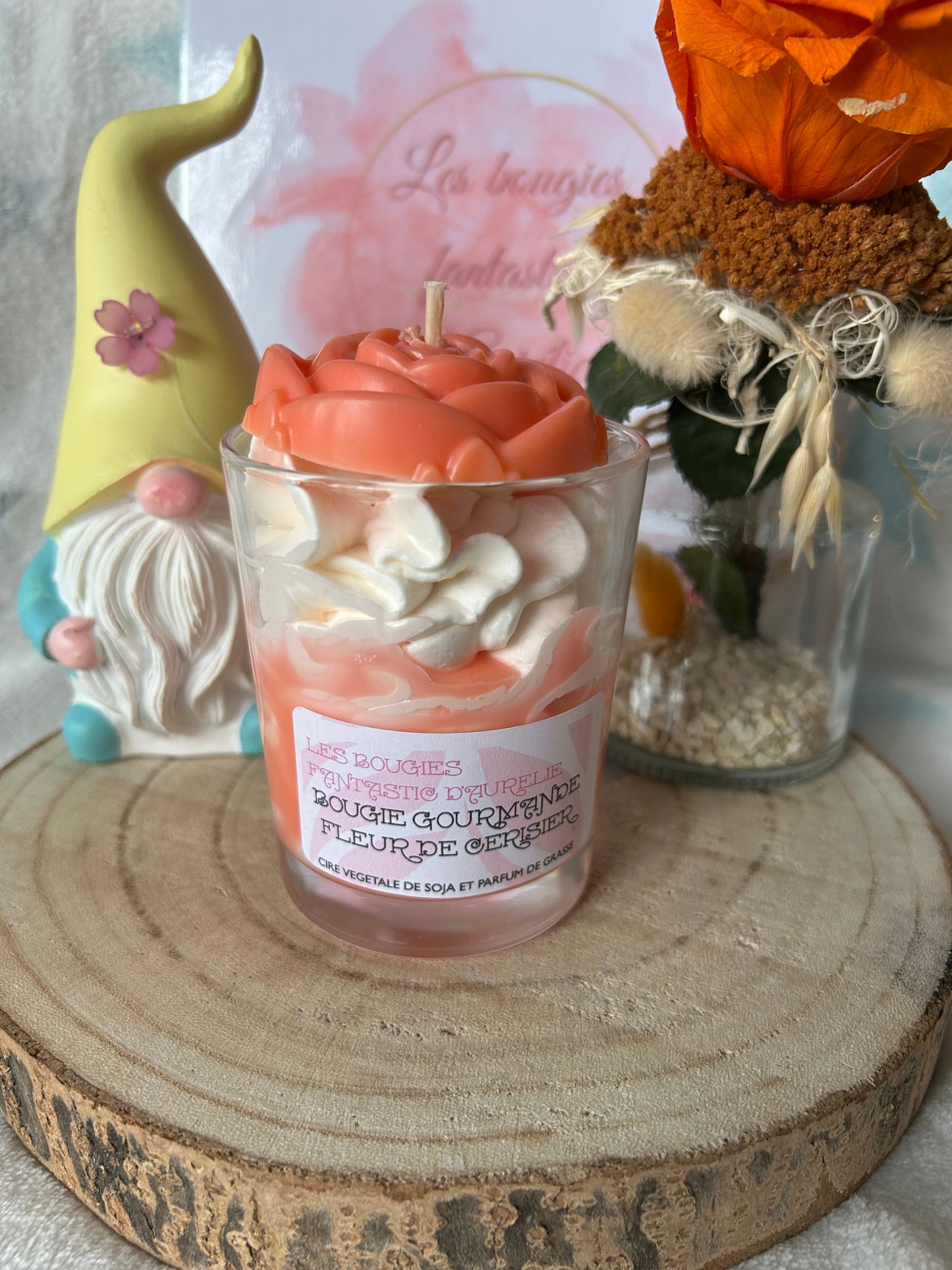 BOUGIE GOURMANDE FLEUR DE CERISIER