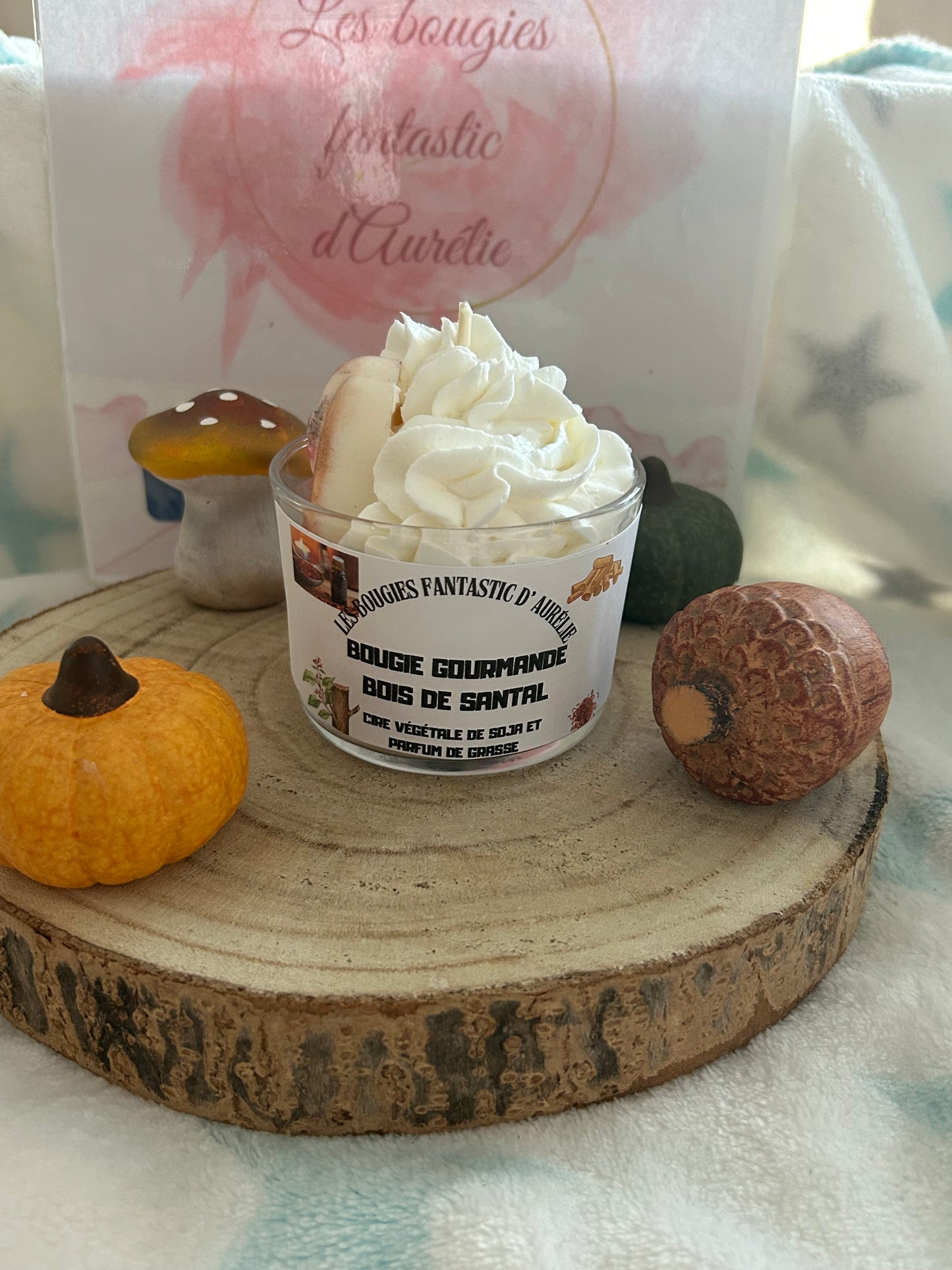 Bougie gourmande Bois de Santal