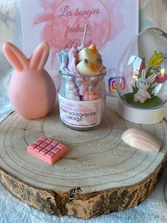 BOUGIE Gourmande LICORNE PETIT FORMAT