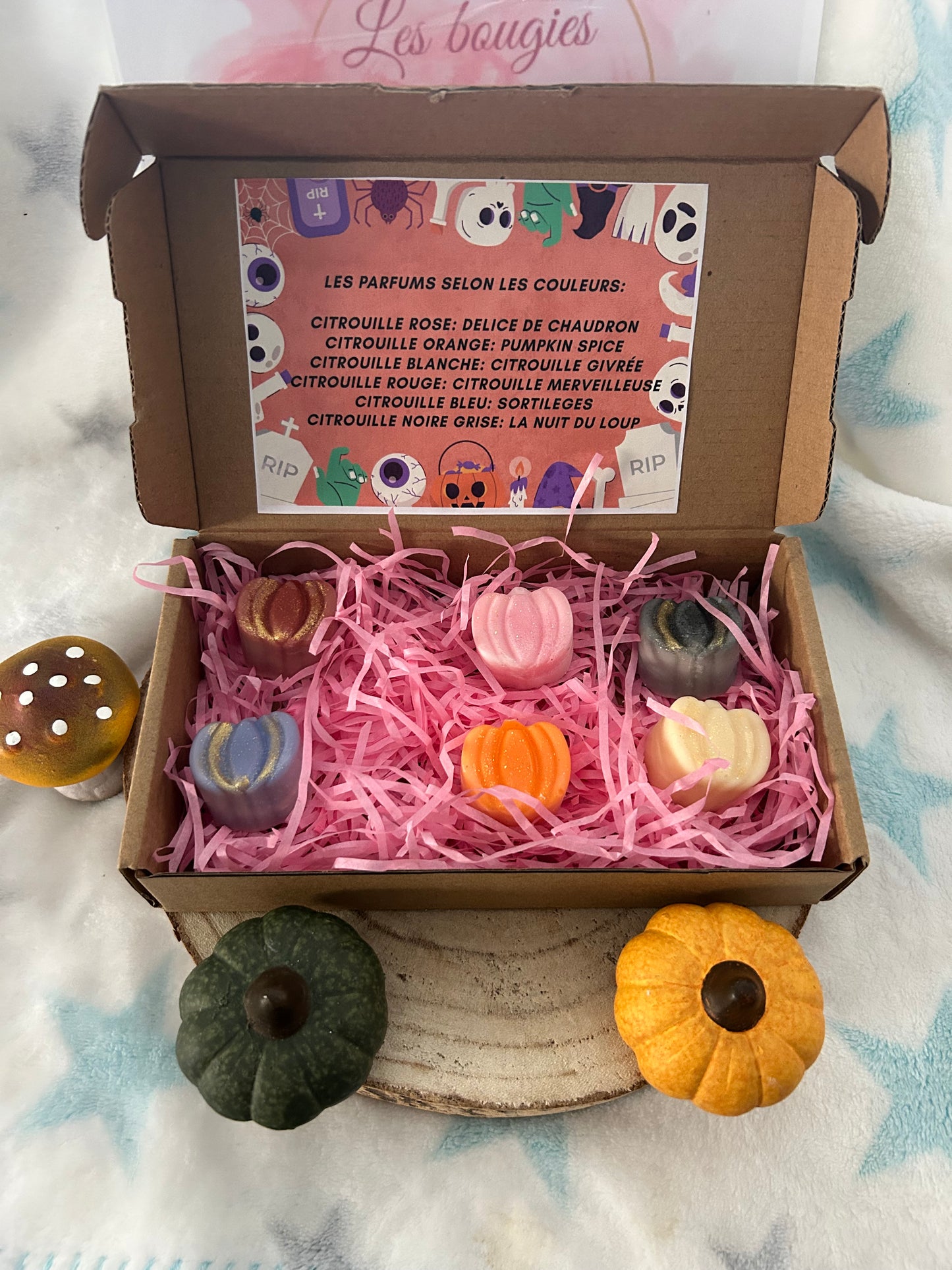 COFFRET FONDANT CITROUILLES