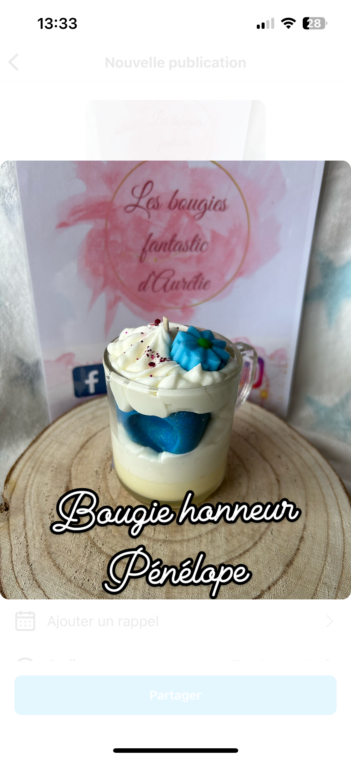 Les bougies gourmandes Inspiration B