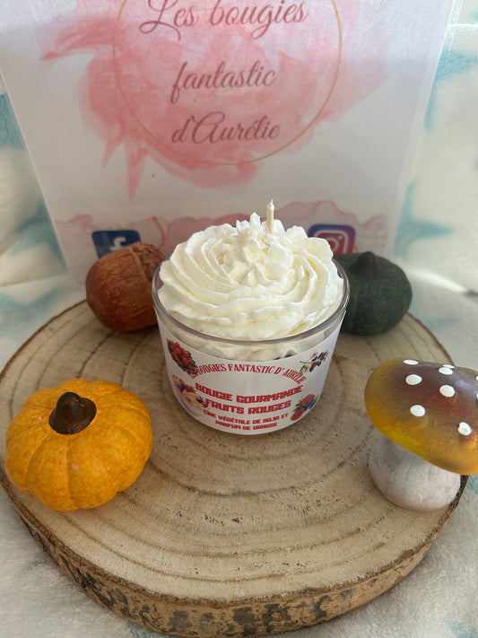 Bougie Gourmande Fruits Rouges