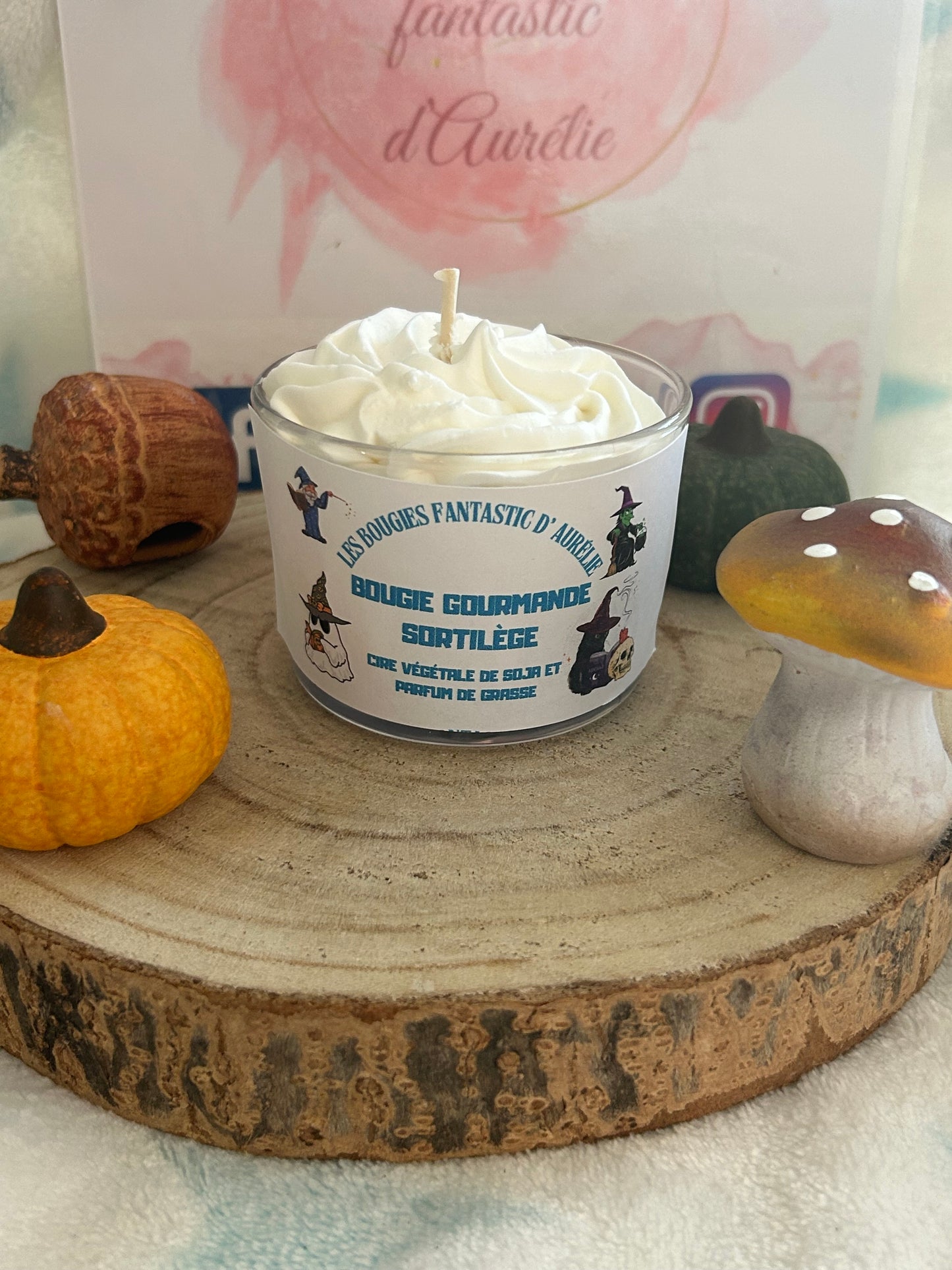 Bougie gourmande Sortilège