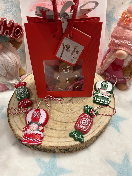 Bougie bonhomme en pain d’épice