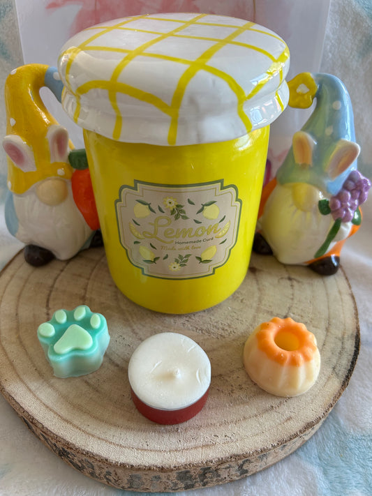 Brûle parfum pot de confiture Zeste  de Citron