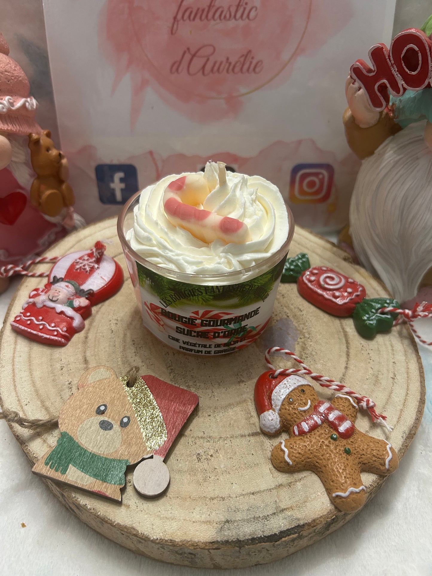 Bougie Gourmande Sucre d'Orge
