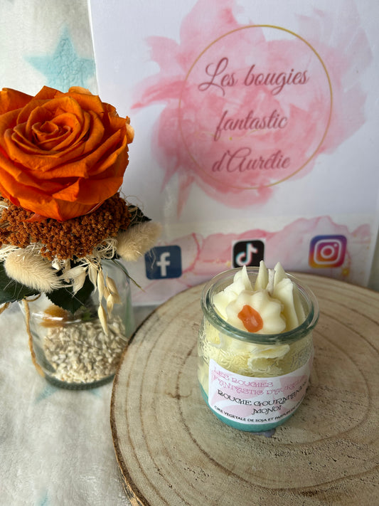 Bougie gourmande Monoï petit format