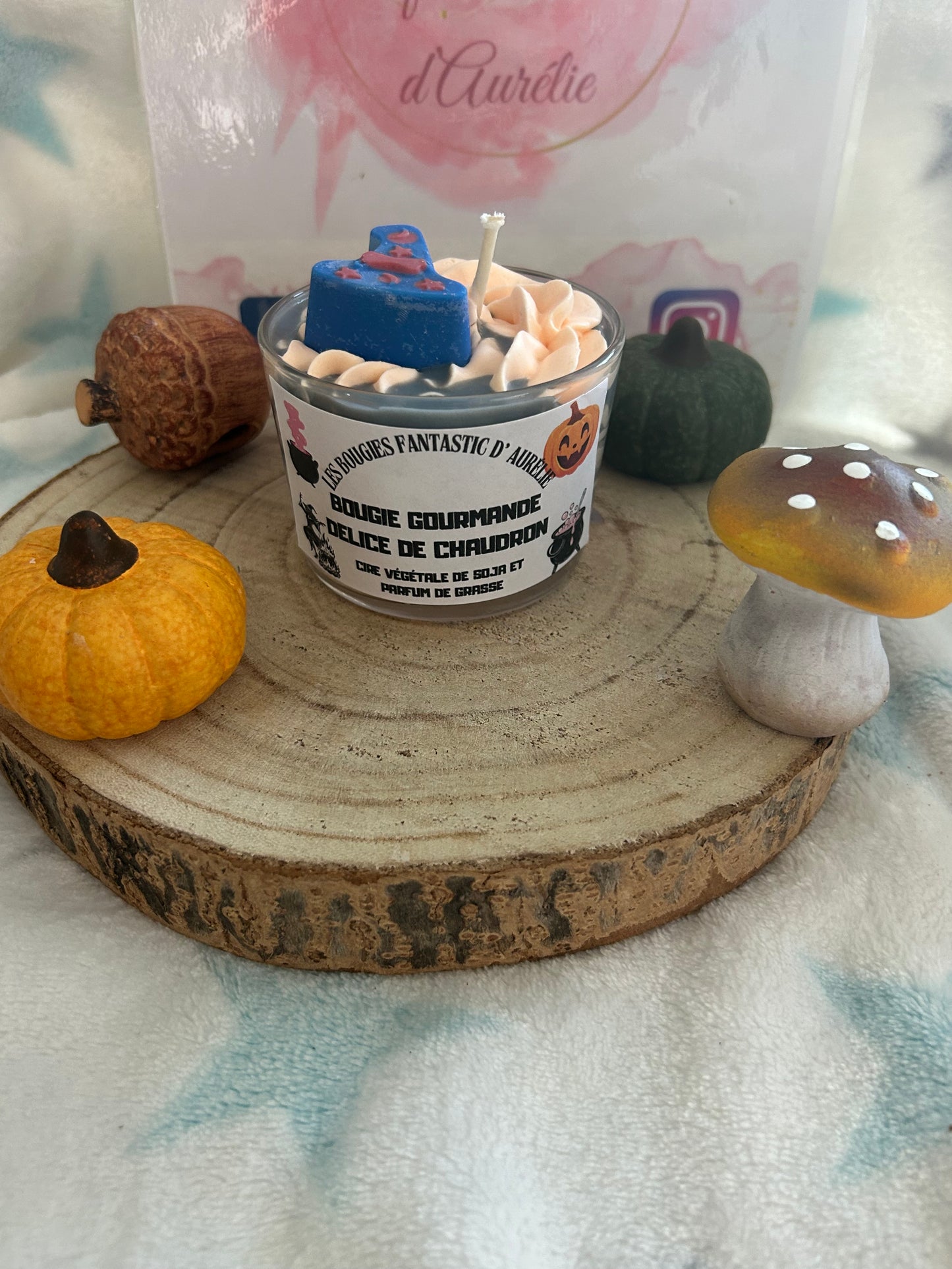 Bougie gourmande Délice de Chaudron