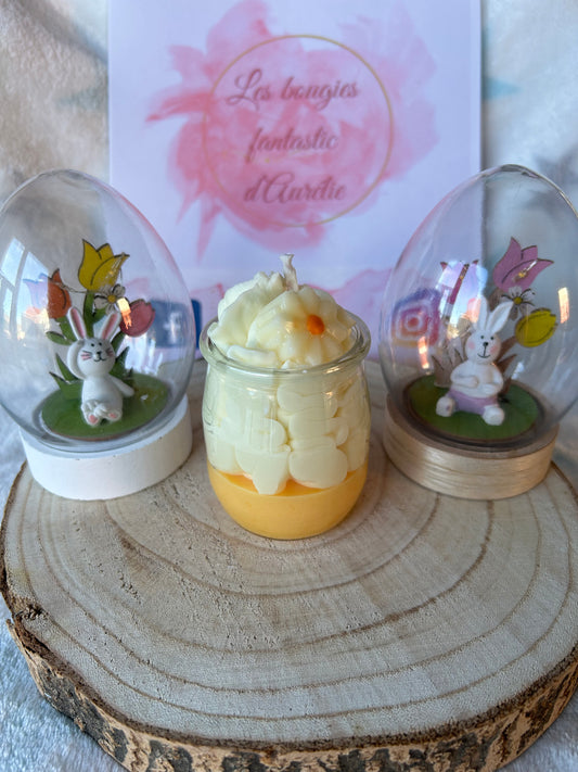 Bougie gourmande Monoï Pêche petit format