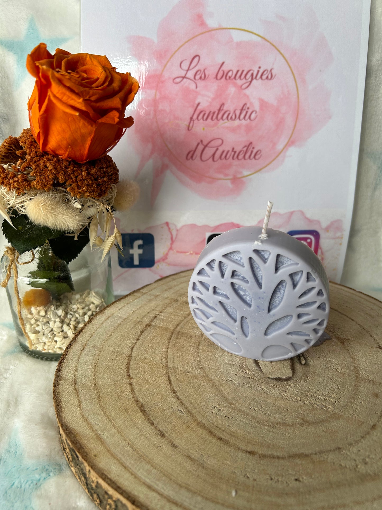 Bougie Arbre de Vie Fruits du Dragon