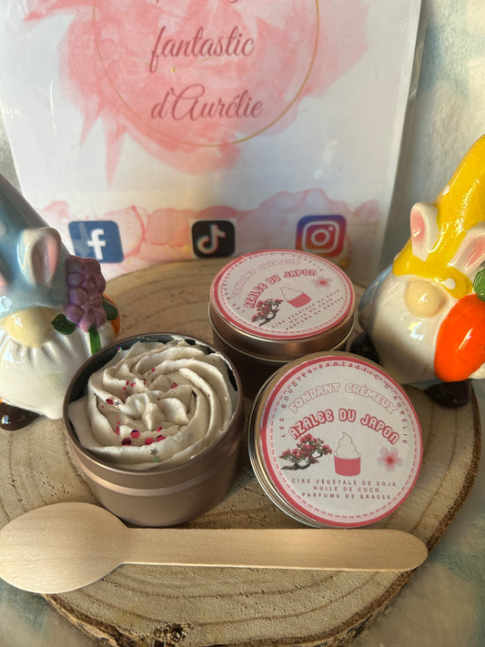 Fondant crémeux AZALÉE DU JAPON