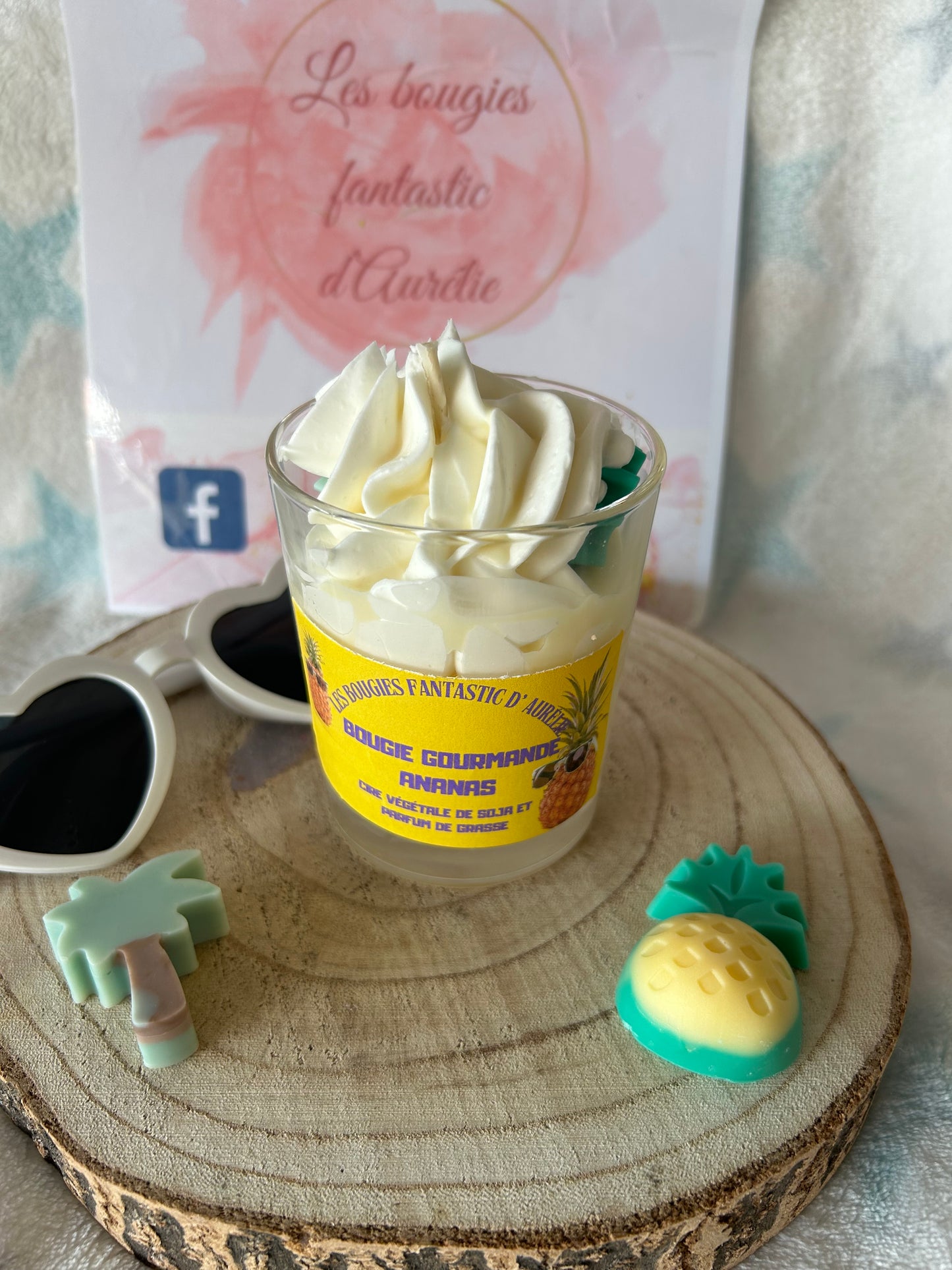 Bougie gourmande Ananas