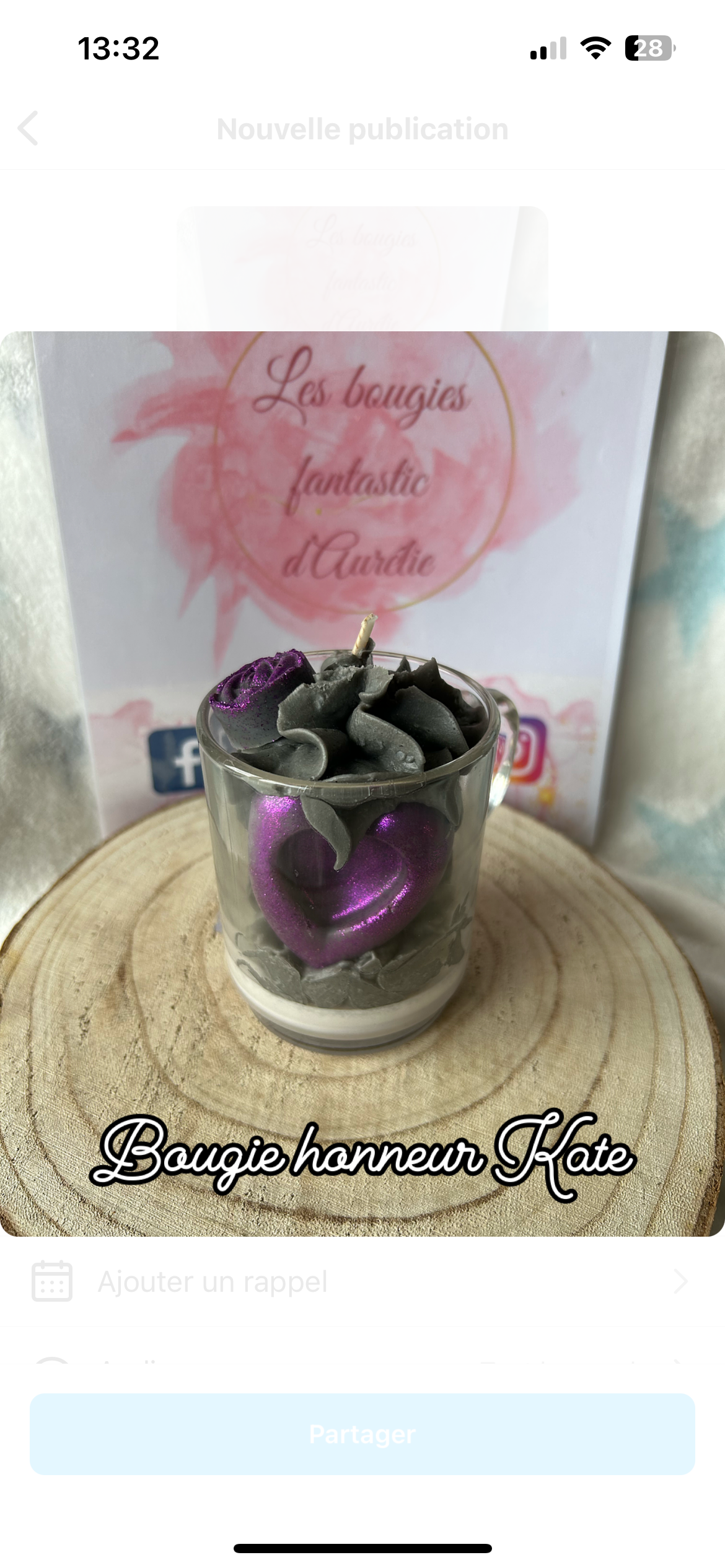 Les bougies gourmandes Inspiration B