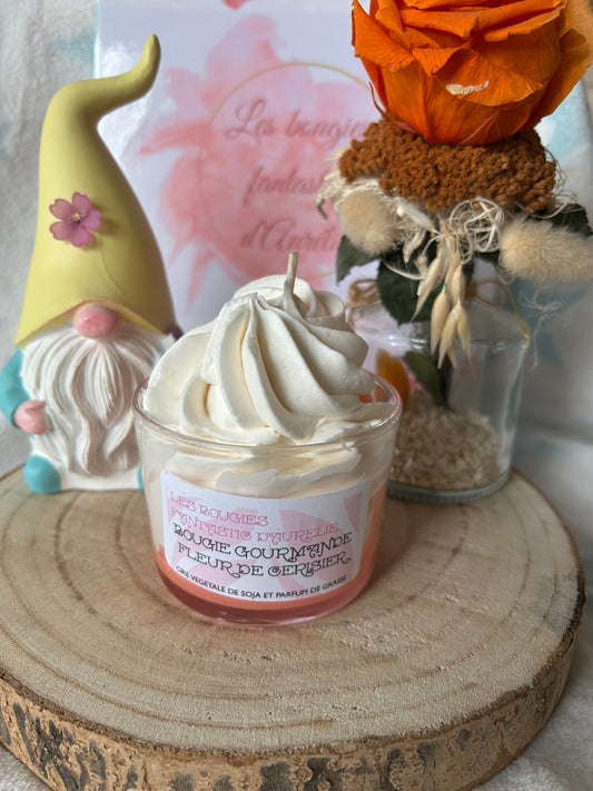 BOUGIE GOURMANDE FLEUR DE CERISIER