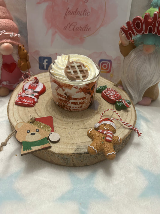 Bougie Gourmande Rocher Praliné