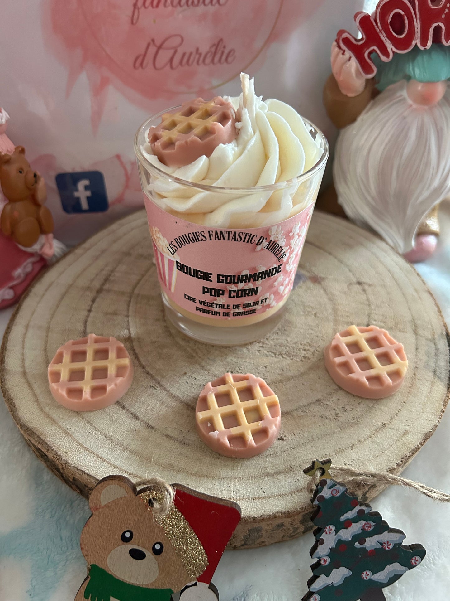 BOUGIE GOURMANDE POP CORN