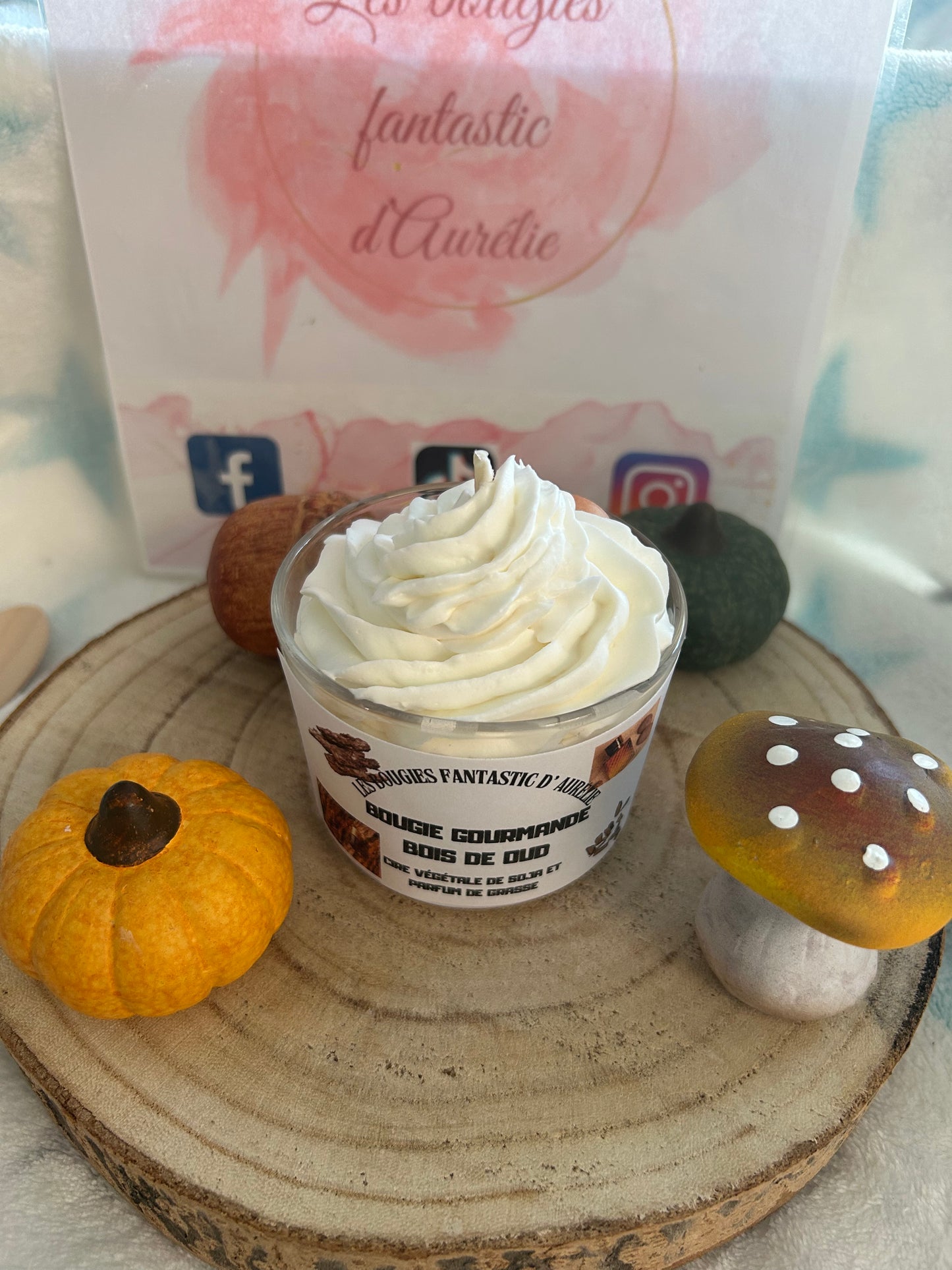 Bougie gourmande Bois de Oud