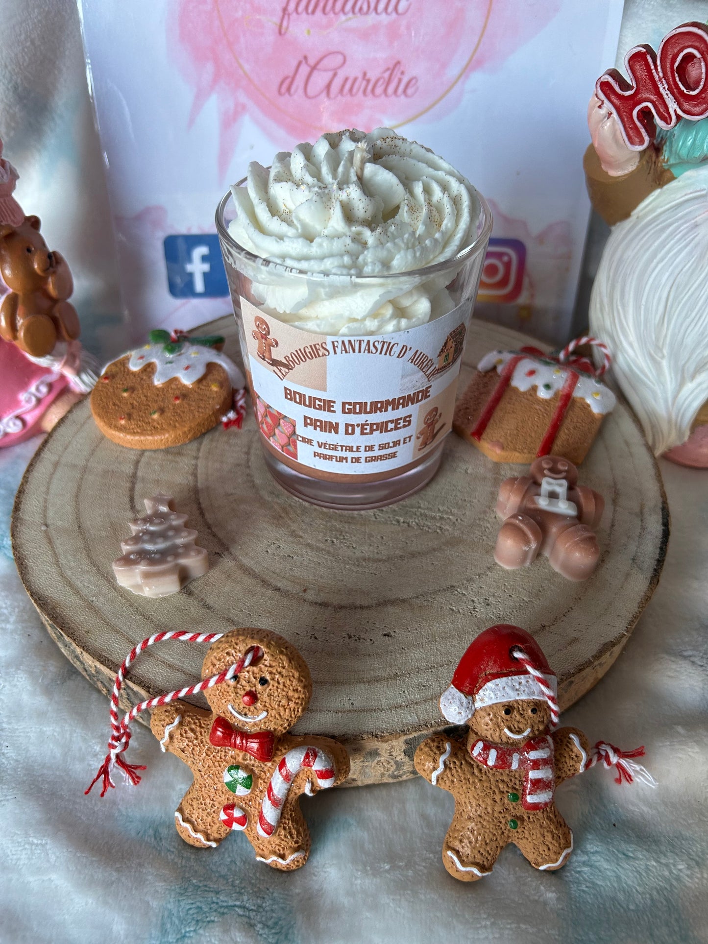 Bougie gourmande Pain d'Épices