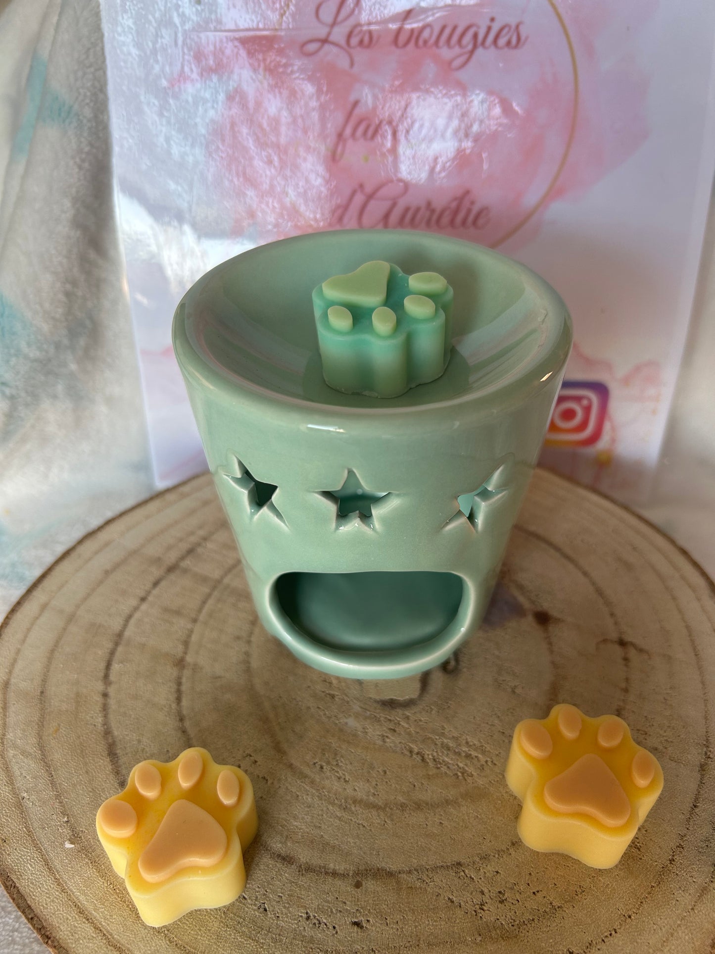 Bruciatore per essenze Bucket Pastel