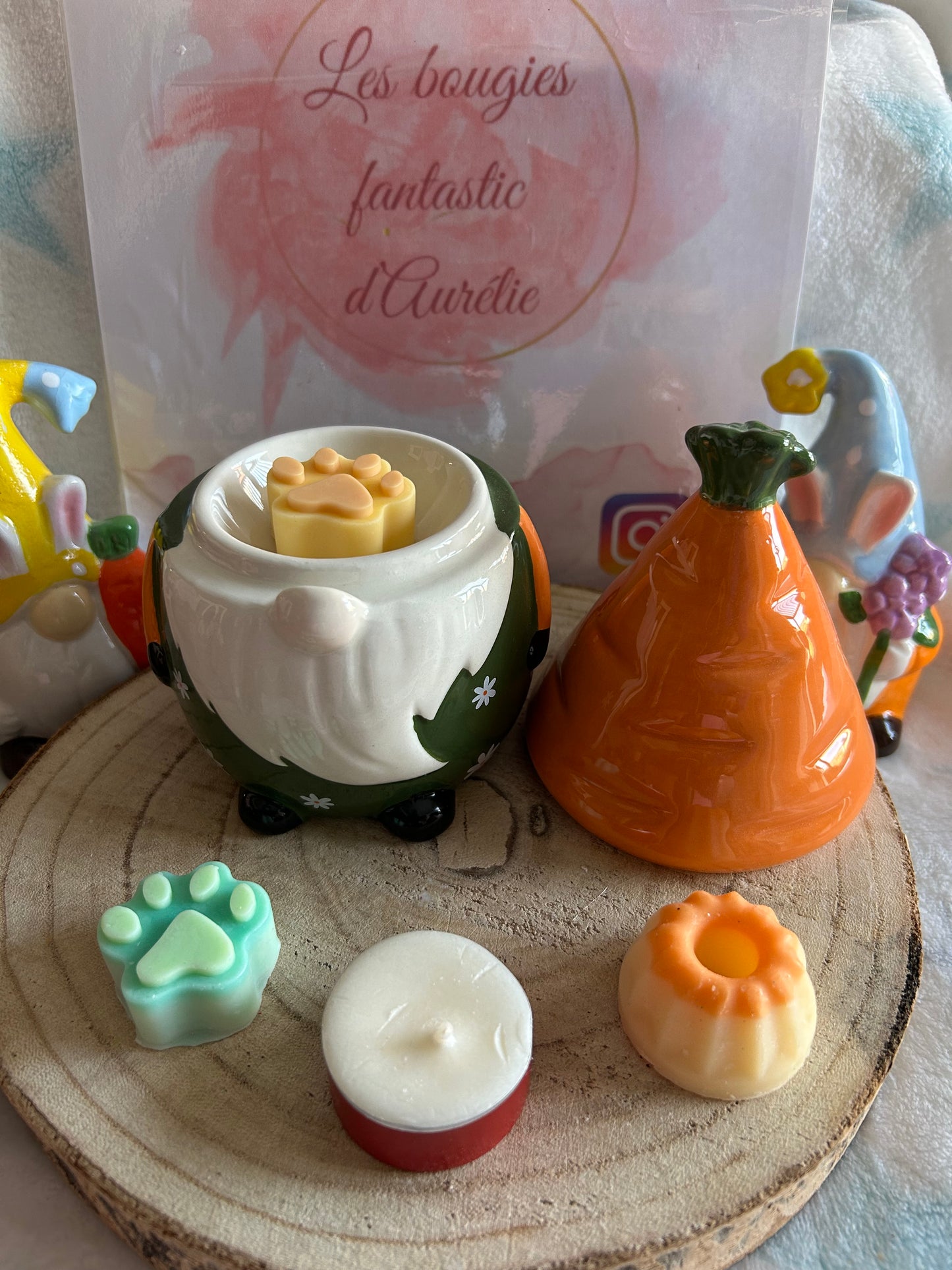 Bruciatore per essenze Gnomo Giardiniere