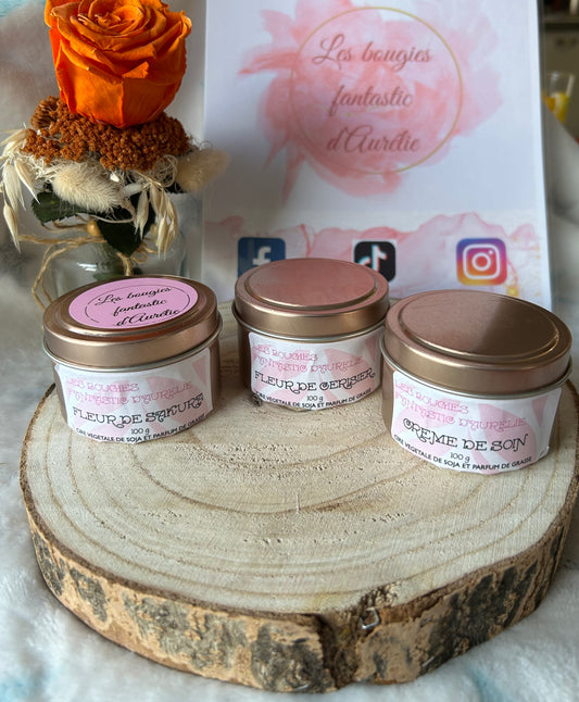 Les minis bougies classiques parfumées