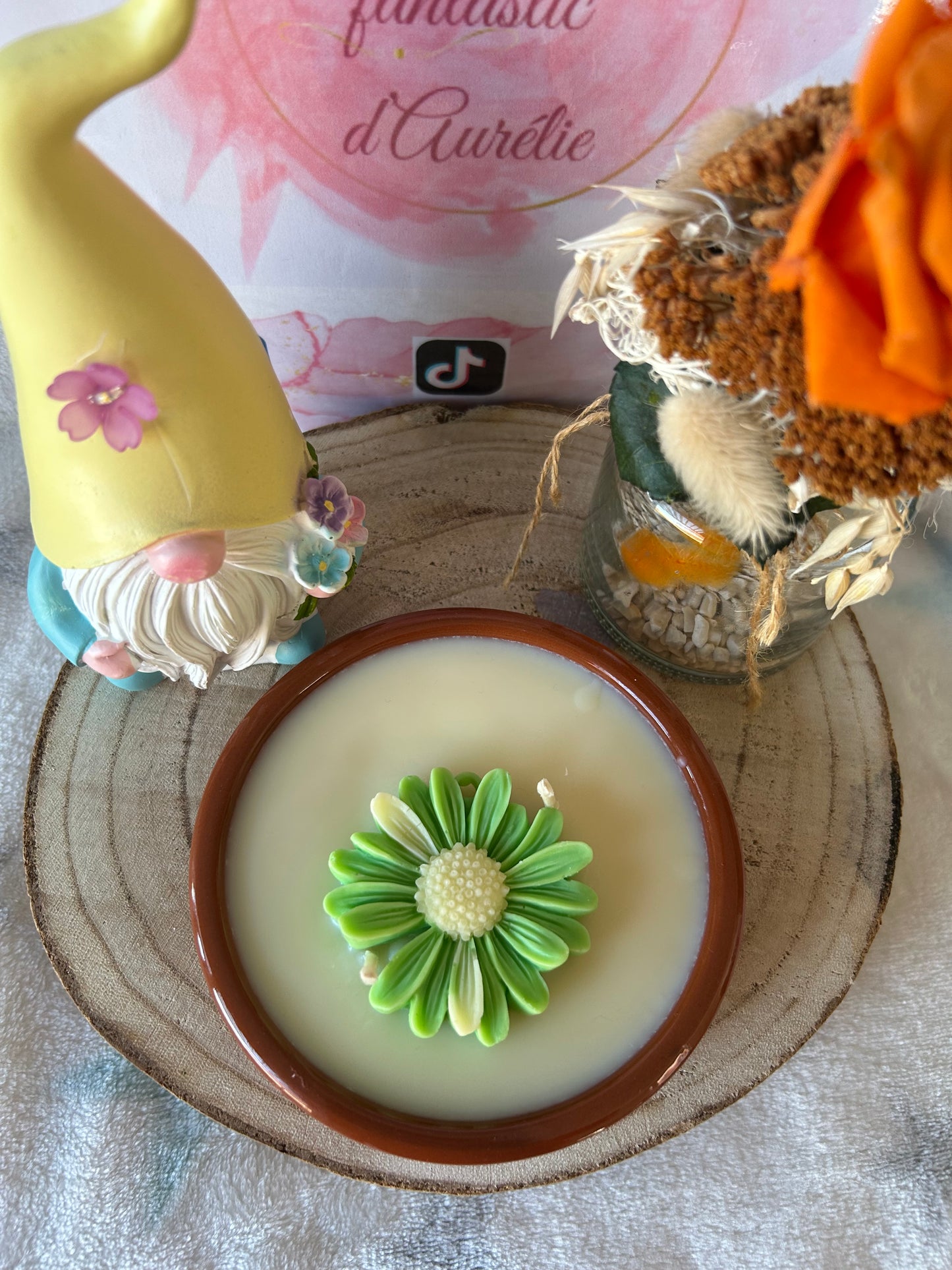 Bougie gourmande Citronnelle Géranium