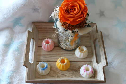 Fondants en forme de kouglof parfumés