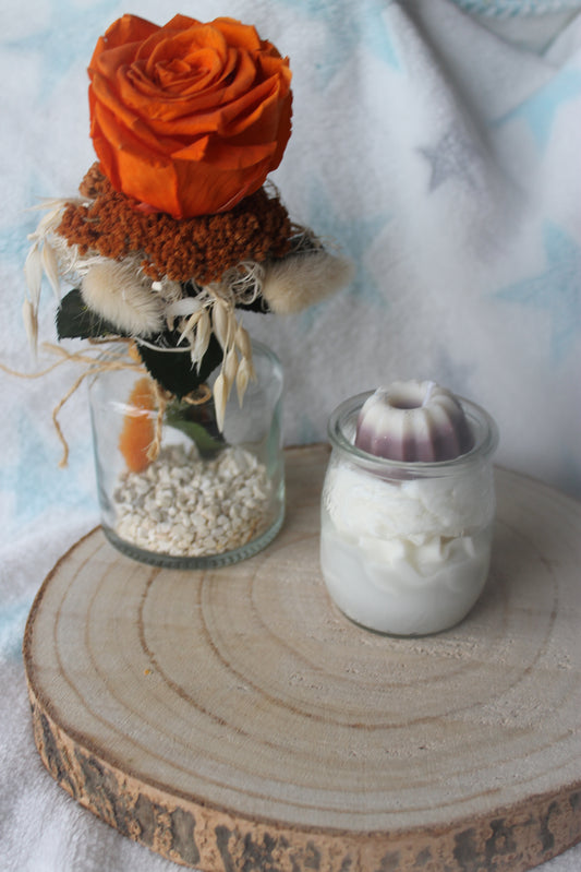 Bougie gourmande Pets de singe petit format