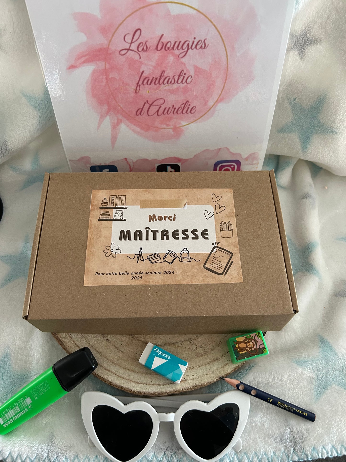 Coffret Fin d'Année Merci Maîtresse