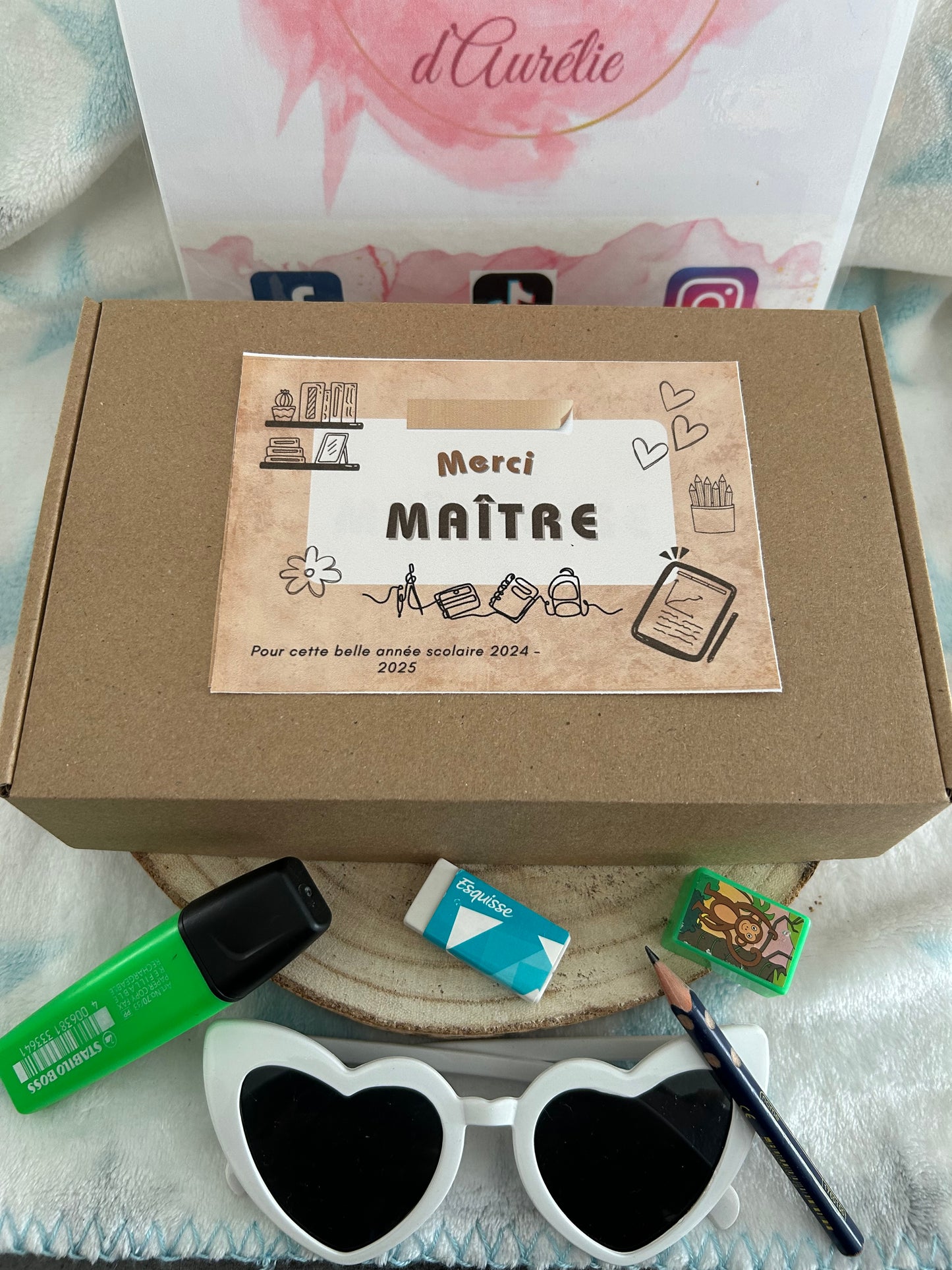 Coffret Fin d'Année Merci Maîtresse