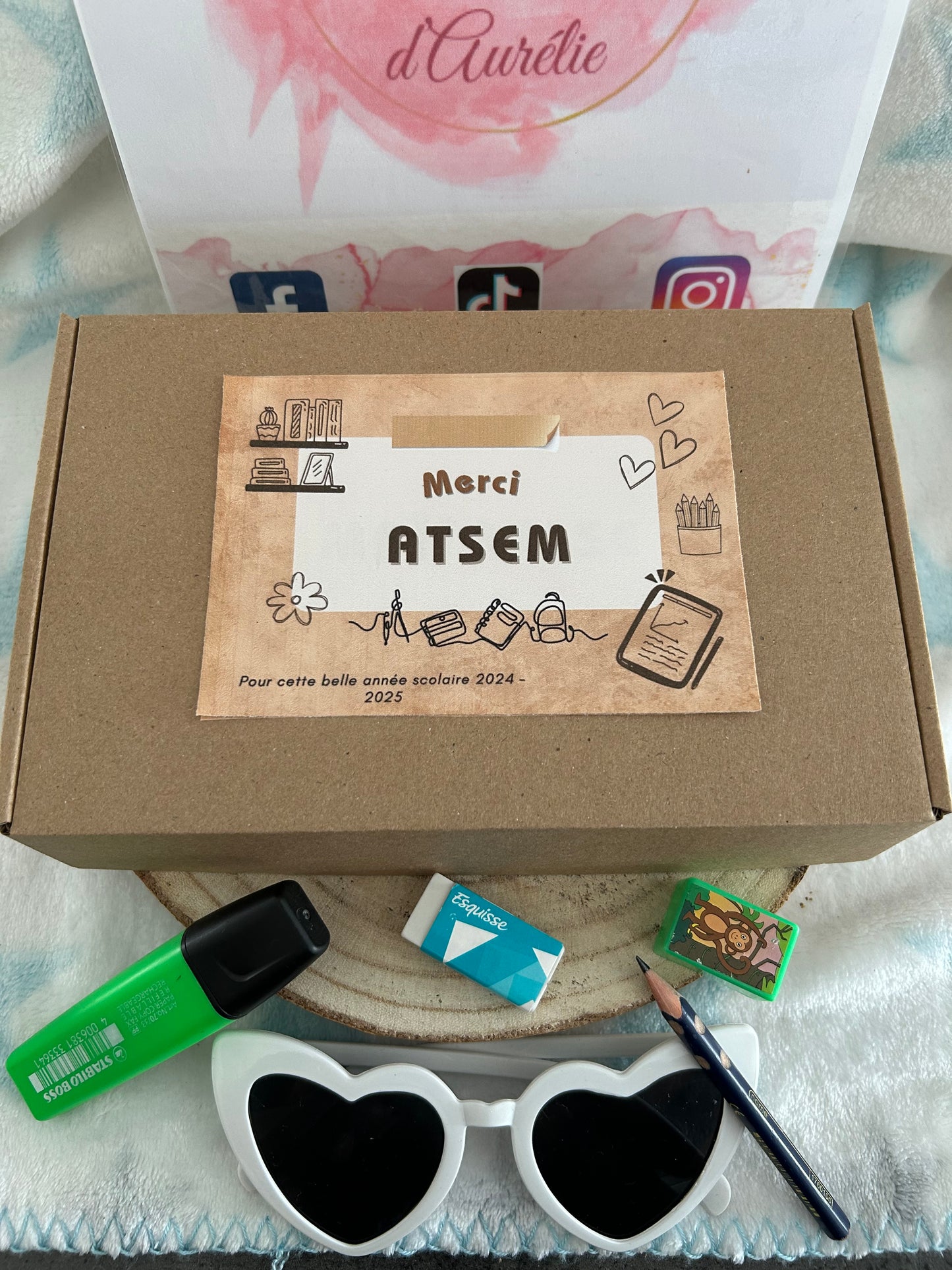 Coffret Fin d'Année Merci Maîtresse