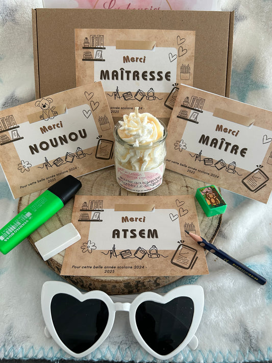 Coffret Fin d'Année Merci Maîtresse