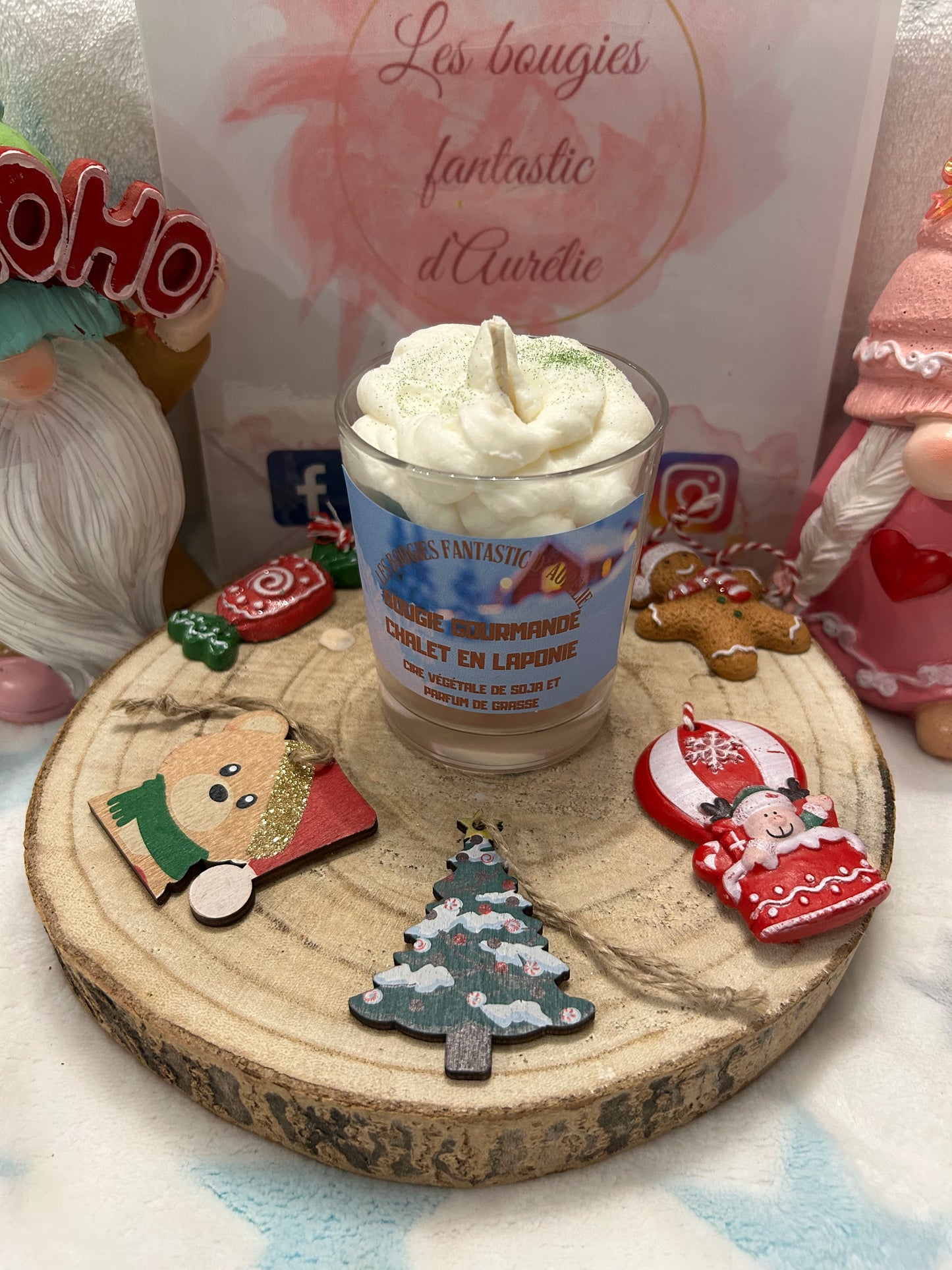 Bougie gourmande Chalet en Laponie