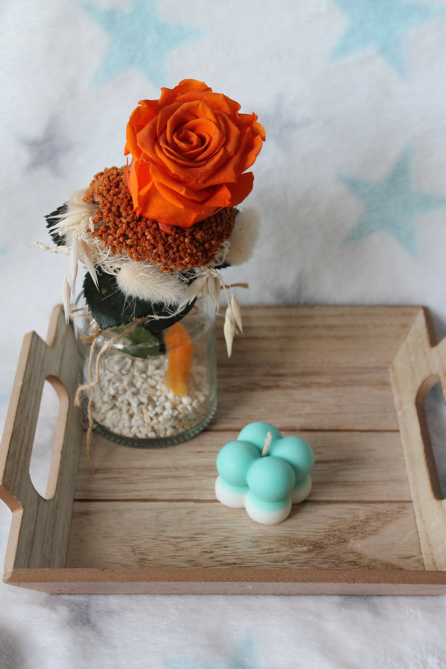 Bougie Mini Bubble Bicolore